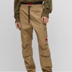 Regular-fit cargo trousers in ripstop cotton - Image 3